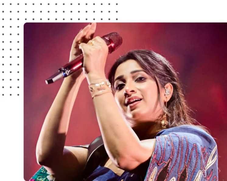 Book Shreya Ghoshal